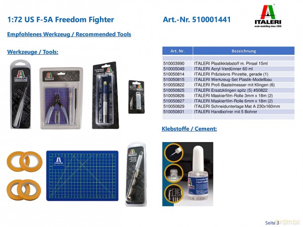 Italeri - F-5A Freedom Fighter (489659)
