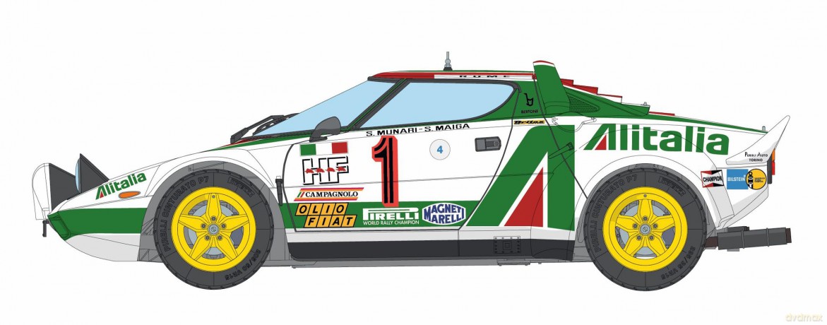 Italeri - Lancia Stratos HF Gr.4 (489777)