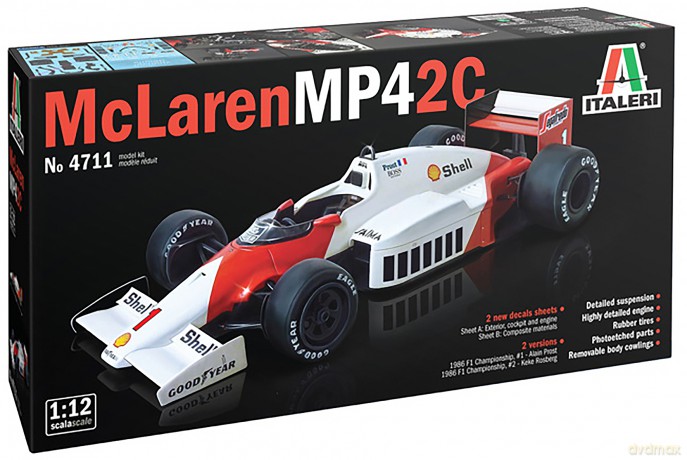 Italeri - McLaren MP4/2C Prost/Rosberg (489692)