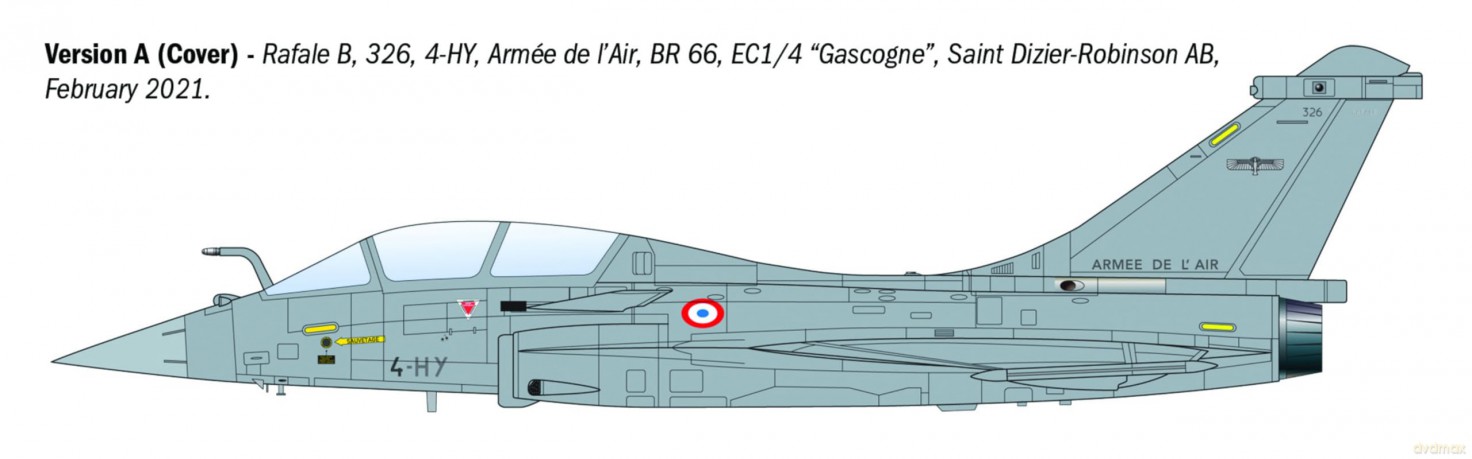Italeri - Rafaele B 1:72 (489838)