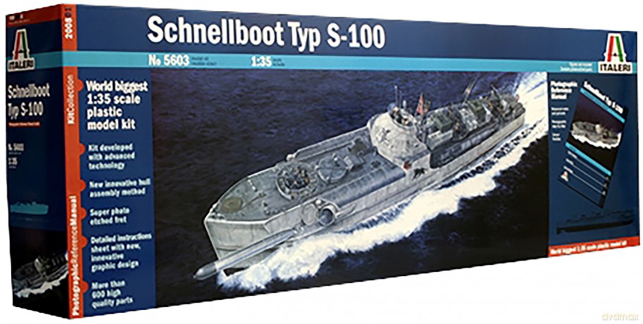 Italeri - Schnellboot Typ S-100 PRM Edition (487709)