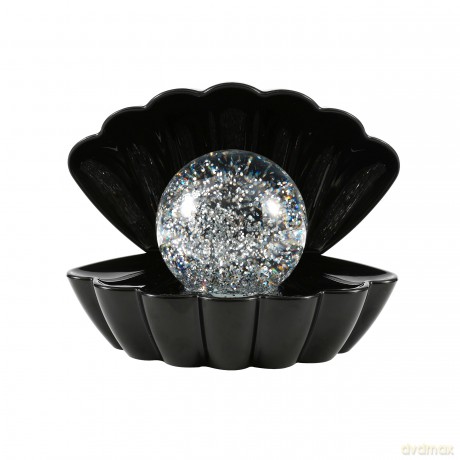 iTotal - Shell Lamp - Black - 17.6 a 12.6 a 14.6 cm