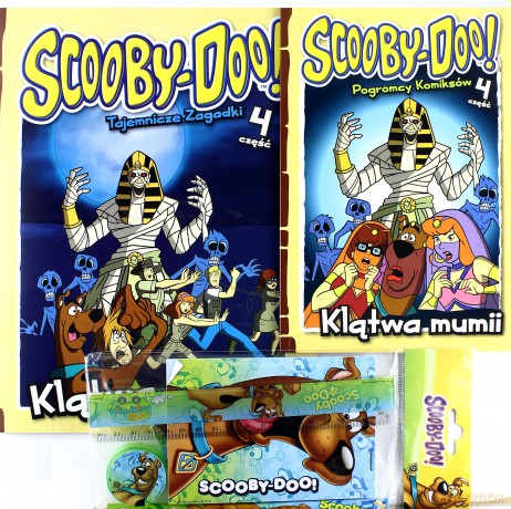 Scooby Doo! Zestaw 2 książki + zabawka nr 3