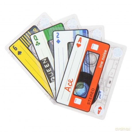 Kikkerland - Cassette Playing Cards (GG285) [KARTY]