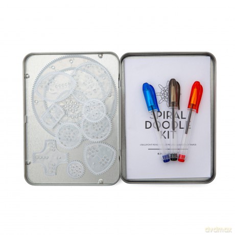 Kikkerland - Spiral Doodle Kit (ST142)