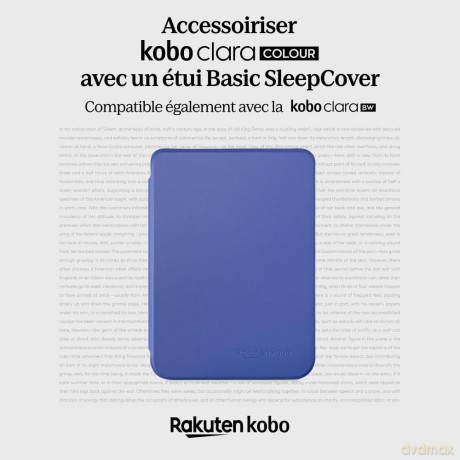 Kobo - Clara Colour/BW Basic SleepCover - Cobalt Blue