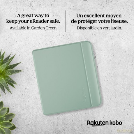 Kobo - Libra Colour Basic SleepCover - Garden Green