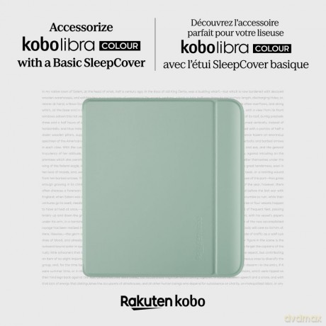 Kobo - Libra Colour Basic SleepCover - Garden Green