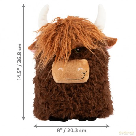 Kong - Comfort Jumbo Highland Cow XL Mix - 37x20.5x15.5 cm