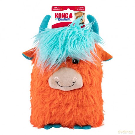 Kong - Comfort Jumbo Highland Cow XL Mix - 37x20.5x15.5 cm