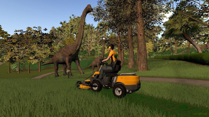 Lawn Mowing Landmark [GRA SWITCH]
