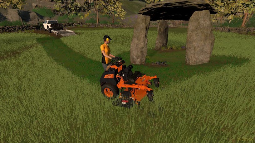 Lawn Mowing Landmark [GRA SWITCH]