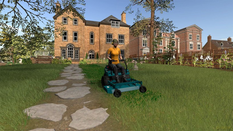 Lawn Mowing Landmark [GRA SWITCH]