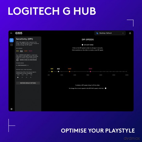 Logitech - G305 Wireless Gaming Mouse - Lilac