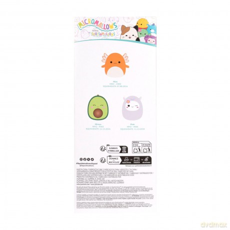 Micromallows - 6 cm Plush 3 Pack S3 Asst (2610200) [FIGURKA]