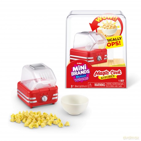Mini Brands - Magic Cook Kitchen S1 - Popcorn Machine [FIGURKA]