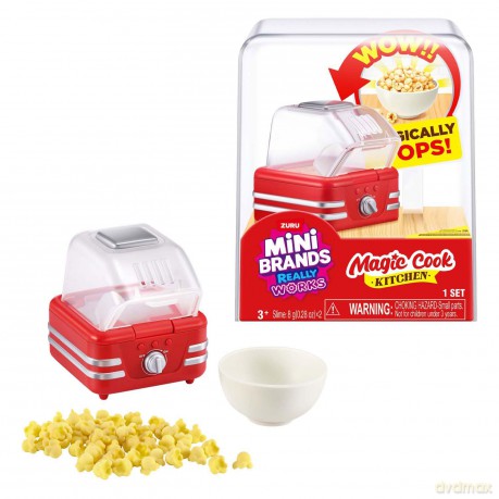 Mini Brands - Magic Cook Kitchen S1 - Popcorn Machine [FIGURKA]