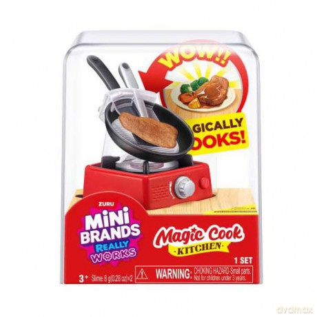 Mini Brands - Magic Cook Kitchen S1 - Steak with Pan [FIGURKA]