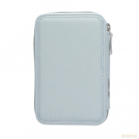 Miss Melody - Double Pencil Case - Pale Light Blue