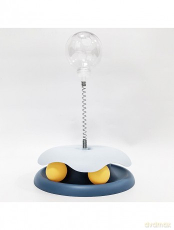Nordic paws - Interactive Toy Wobble - Blue - 21.5 x 32 cm