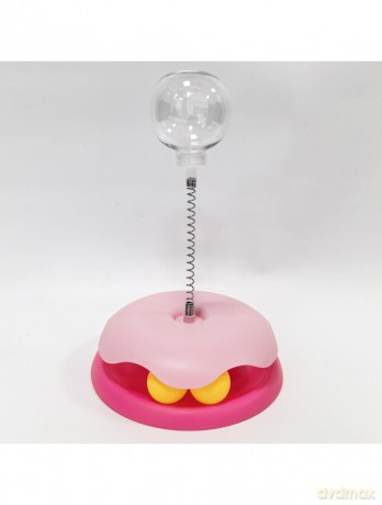 Nordic paws - Interactive Toy Wobble - Pink - 21.5 x 32 cm
