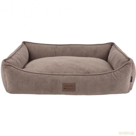 Nordic Paws - Olav Dog Bed - Size M: 70 x 50 x 20 cm - Brown