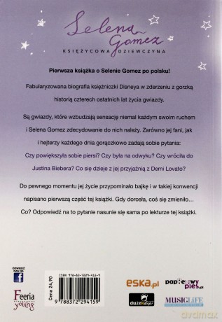 Selena Gomez Księżycowa dziewczyna [KSIĄŻKA]
