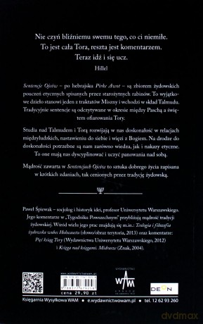 Sentencje Ojców. Pirke Awot [KSIĄŻKA]
