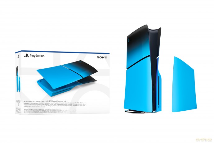 PlayStation 5 Cover (Slim) - Rhythm Blue