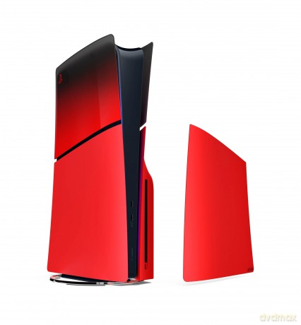 PlayStation 5 Cover (Slim) - Techno Red