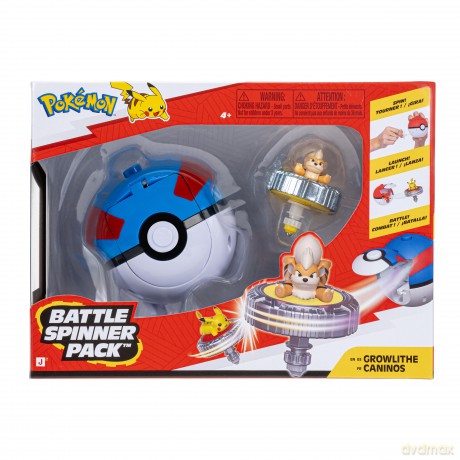 Pokemon - Battle Spinner Growlithe with Great Ball (PKW4937) [FIGURKA]