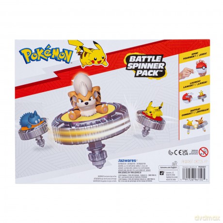 Pokemon - Battle Spinner Growlithe with Great Ball (PKW4937) [FIGURKA]