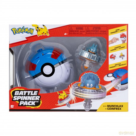 Pokemon - Battle Spinner Munchlax with Great Ball (PKW4938) [FIGURKA]