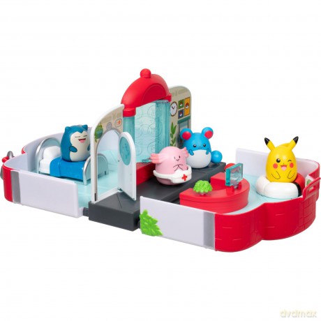Pokemon - Squishalongs Pokemon Center Playset (SQAL0071) [FIGURKA]