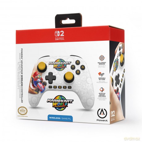 PowerA - Advantage Wireless Controller for Nintendo Switch 2 - Mario Kart World