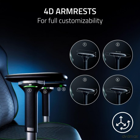 Razer - Iskur V2 - Fabric Gaming Chair