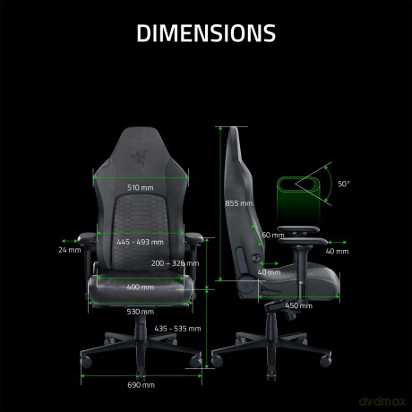 Razer - Iskur V2 - Fabric Gaming Chair
