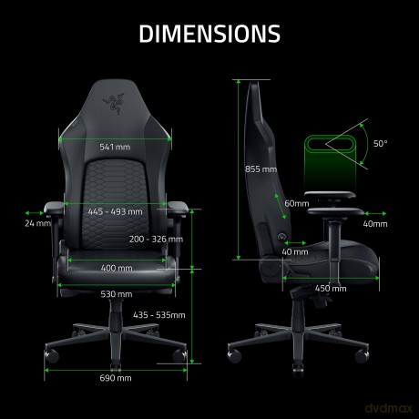 Razer - Iskur V2 Newgen - Black