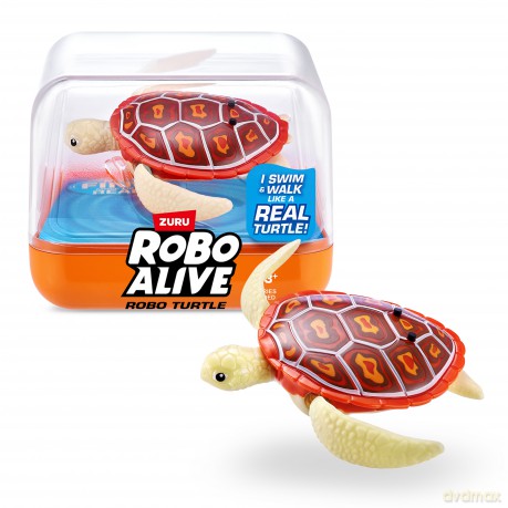 Robo Alive - Robotic Turtles S1 - Orange