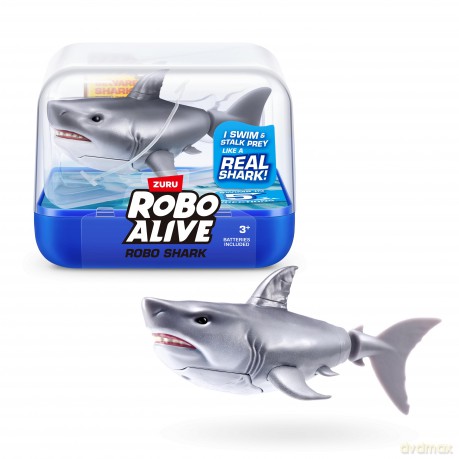Robo Alive - Water Activated Shark - White