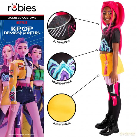 Rubies - K-Pop Mira Core Look Costume -(134-140 cm)