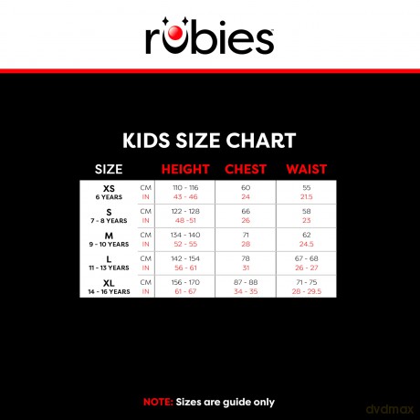 Rubies - K-Pop Rumi Core Look (134-140 cm)