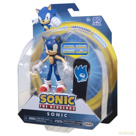 Sonic - Articulated Figures 10 cm Wave 24 - Sonic [FIGURKA]