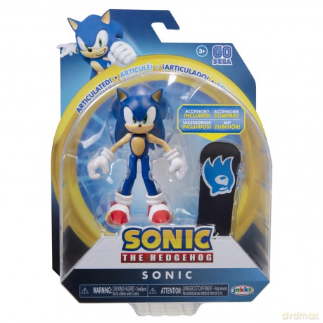 Sonic - Articulated Figures 10 cm Wave 24 - Sonic [FIGURKA]