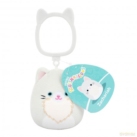 Squishmallows - 9 cm P26 Clip-On - Zachariah Cat