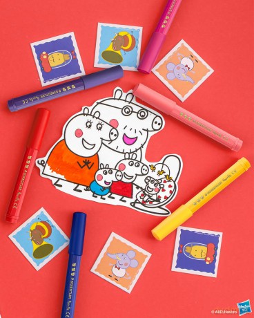 Staedtler - Peppa Pig Pens - 12 pcs Assorted (329 C12 L1)