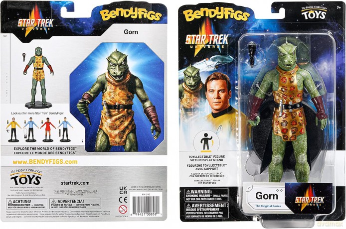 Star Trek: The Original Series Bendyfigs Bendable Figure Gorn 19 cm [FIGURKA]