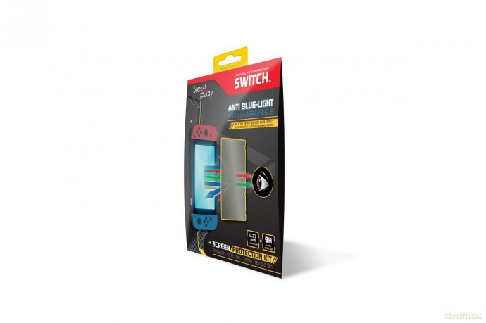 Steelplay Screen Protection Kit 9H Anti Blue-Light Tempered Glass - Switch
