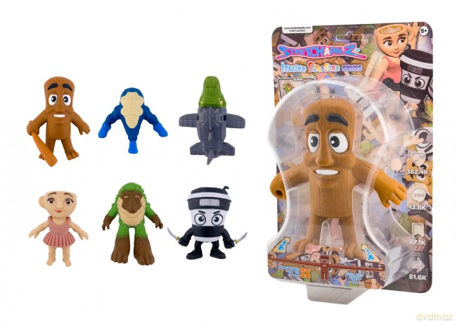 Stretchapalz - Italian Brainrot Super Stars - 6 Asst. (50271) [FIGURKA]