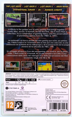 The Last Ninja Collection + Bonus Games [GRA SWITCH]